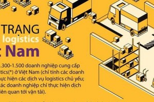 [Infographics] Hiện trạng ngành logistics tại Việt Nam