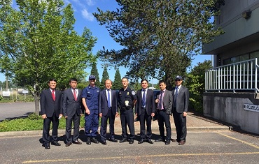 Deployment of an international security code and seaports